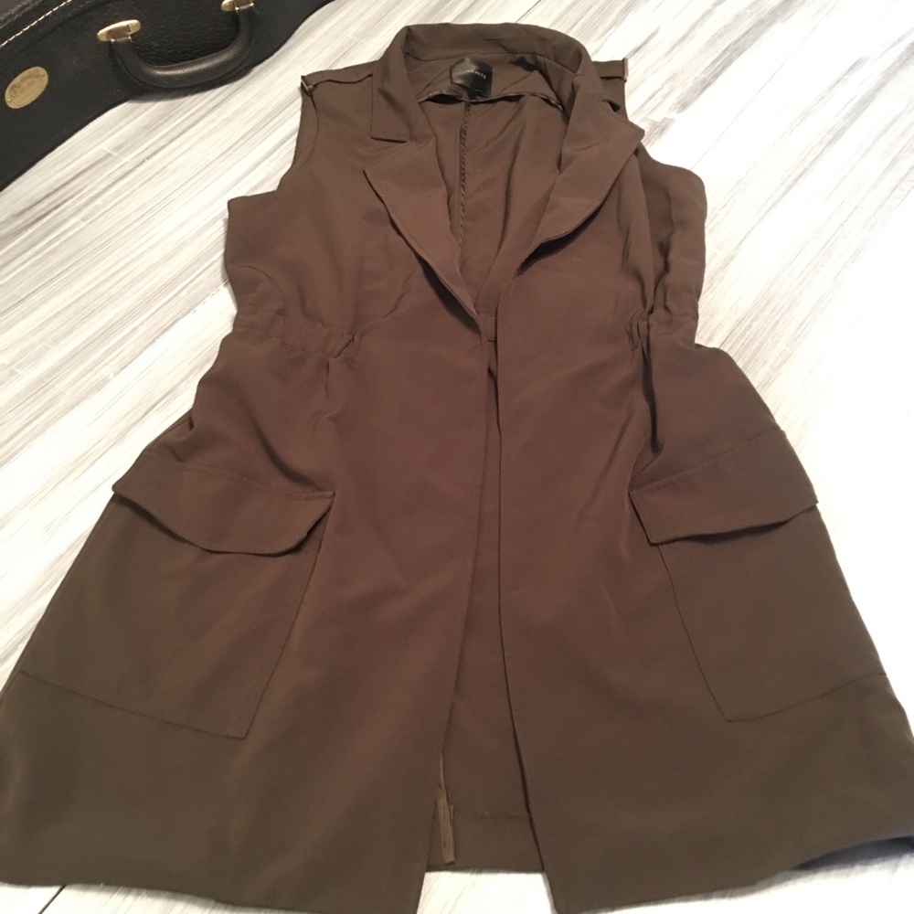 Dynamite dark green military vest